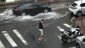 Chuva forte Serra Vendaval Alerta