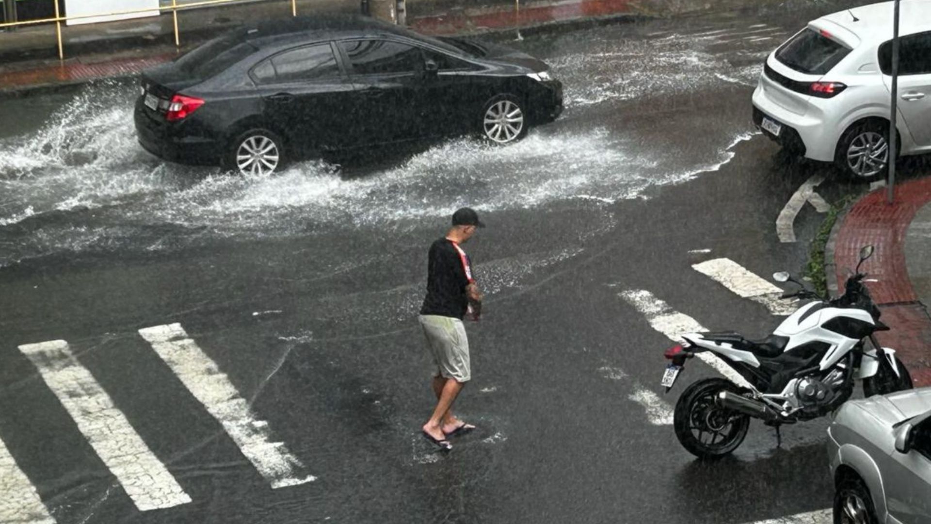 Chuva forte Serra Vendaval Alerta