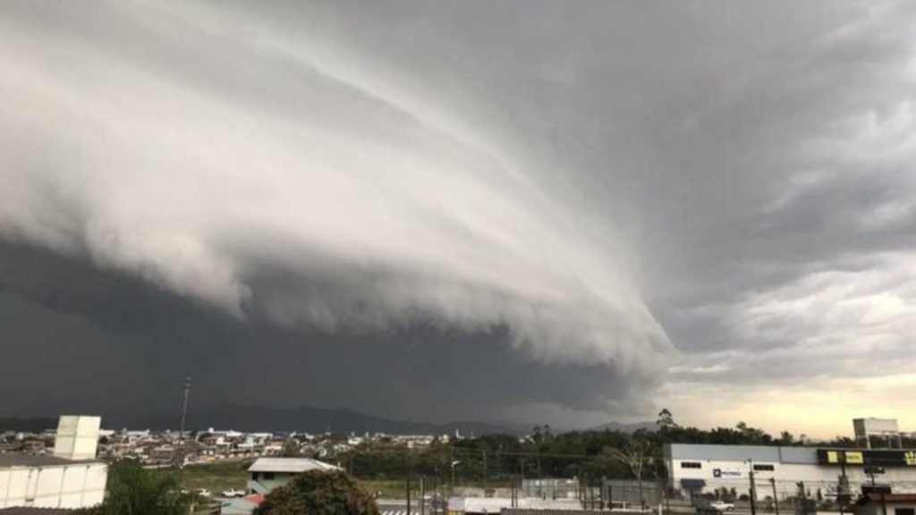Ciclone extratropical Chuva Ventos