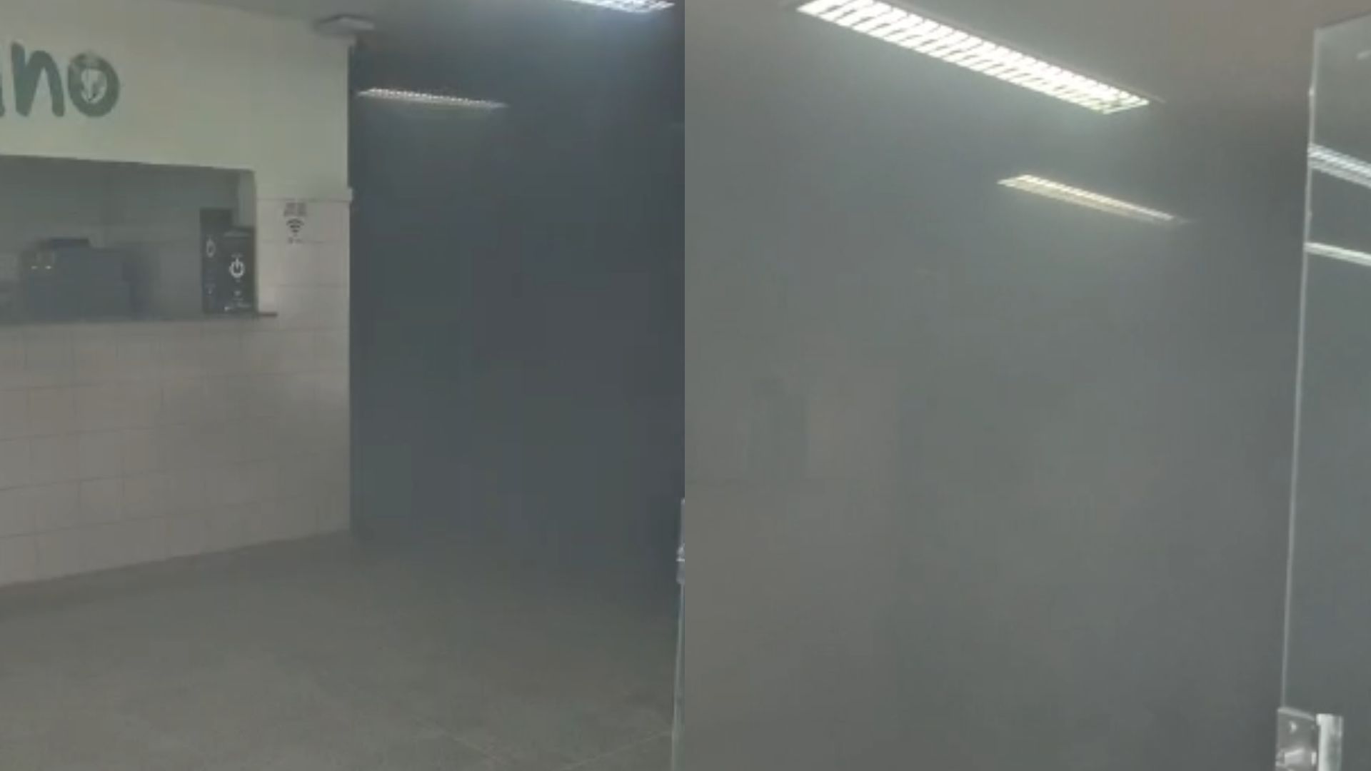 Incêndio Unidade de Saúde Serra