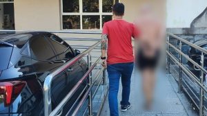 Professor preso escola Serra