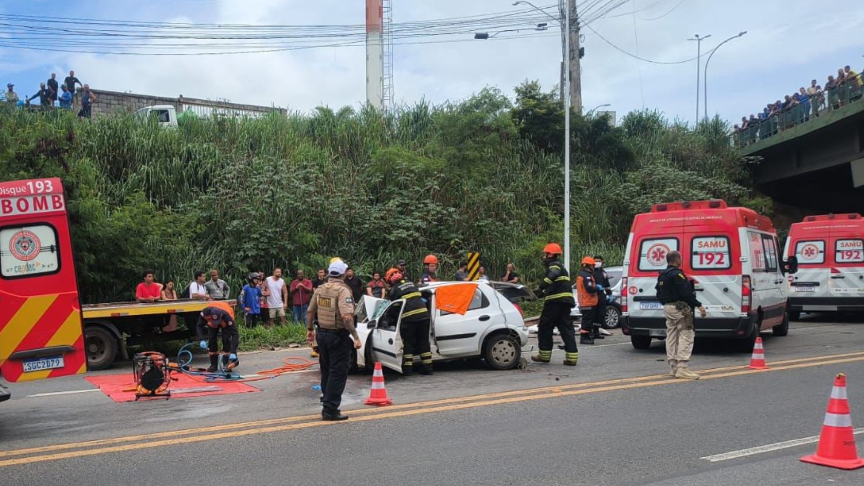 mortes trânsito serra