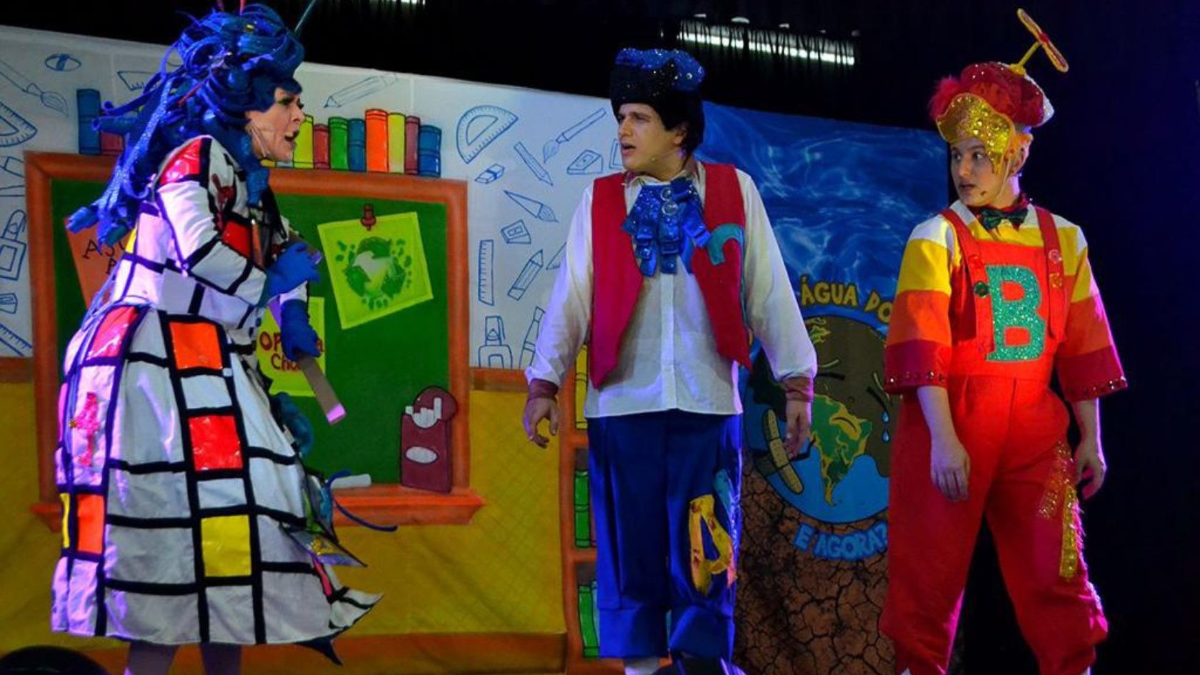 espetáculo infantil água serra