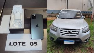 Leilão Receita Federal Iphones Carros Perfumes