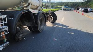 rodas caminhão acidente serra