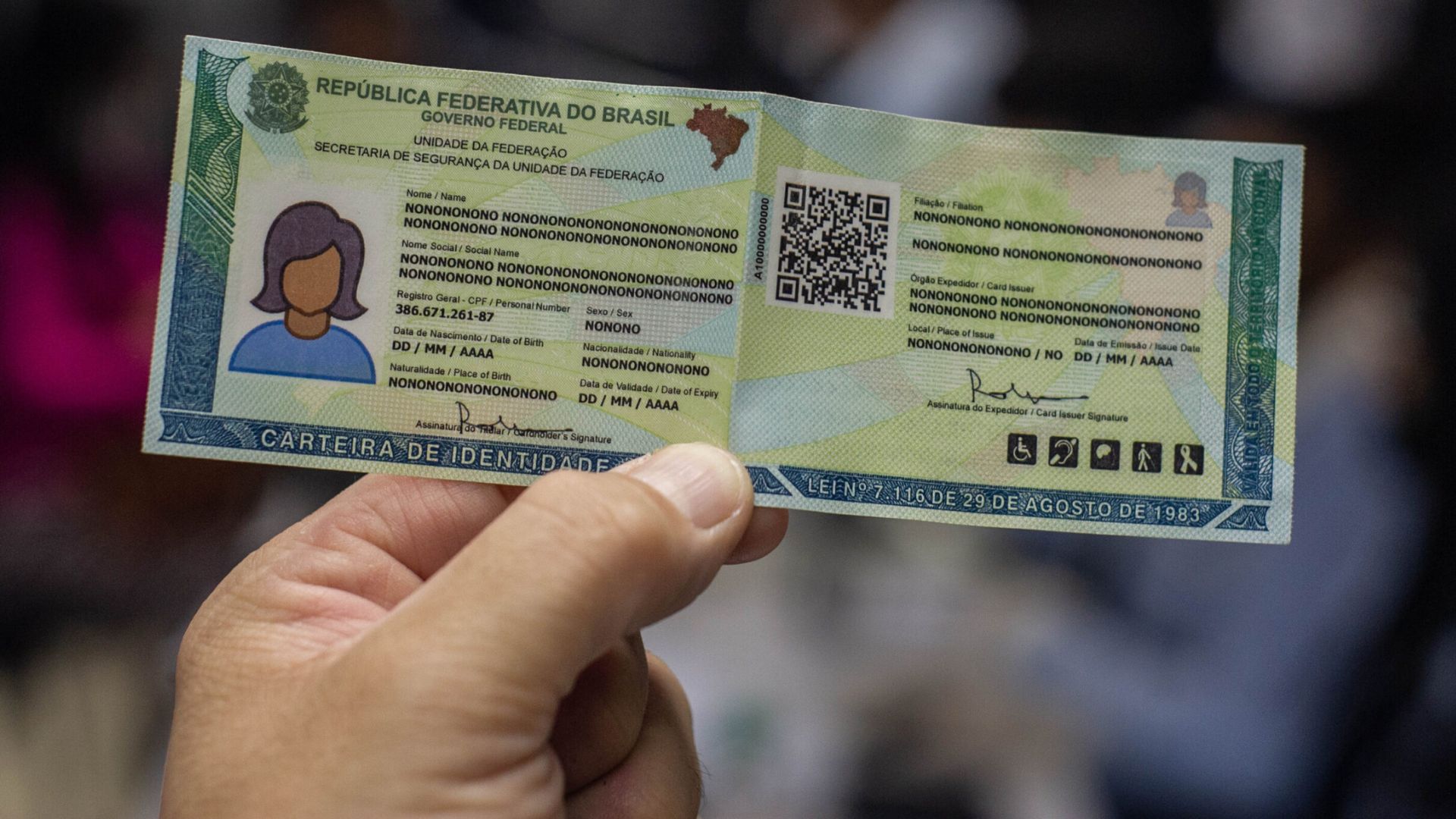 Nova Carteira Nacional de Identidade Online