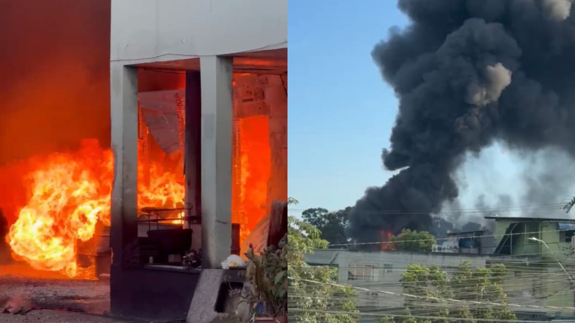 incêndio serra hospital