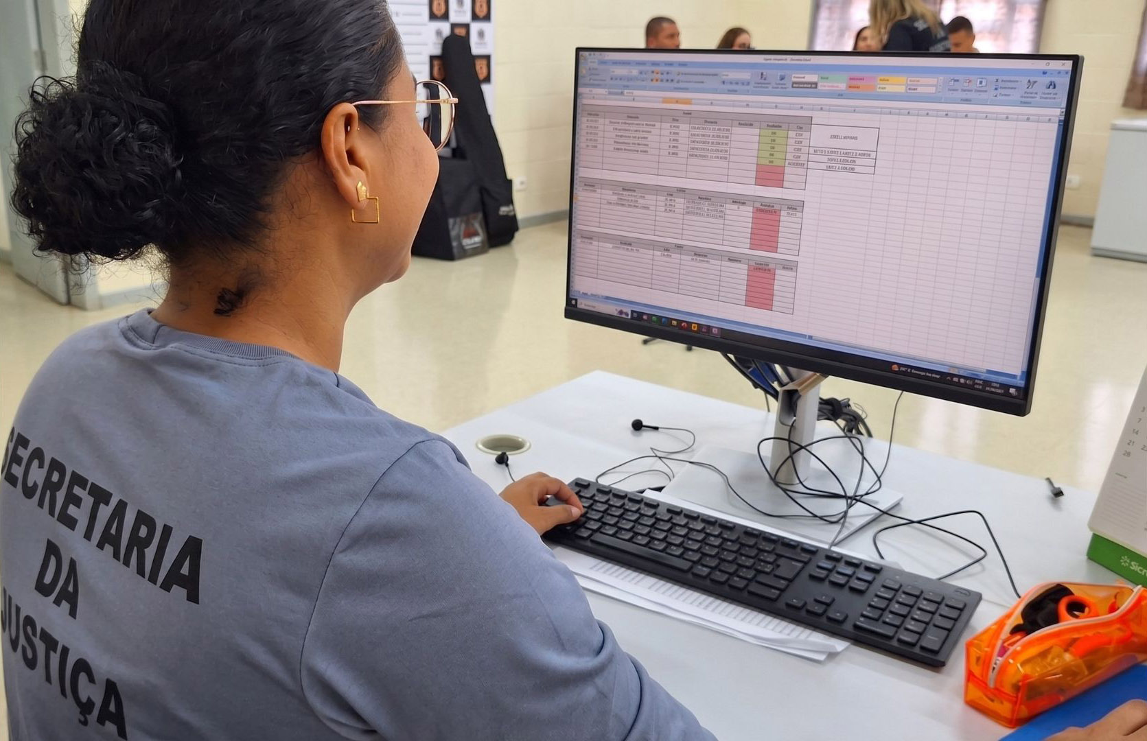 Concurso público Secretaria de Justiça