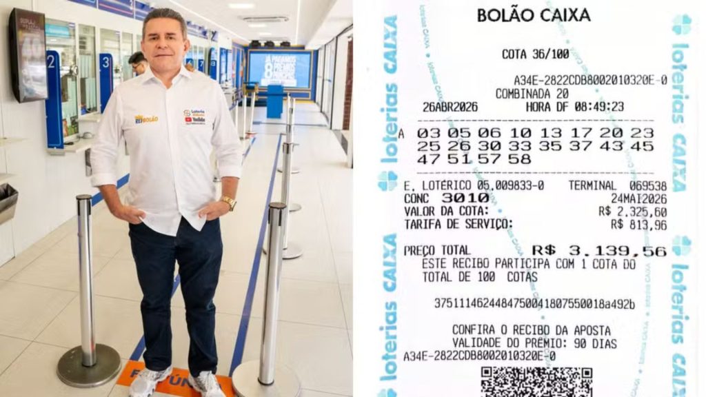 Dono de lotérica Mega-Sena 3010