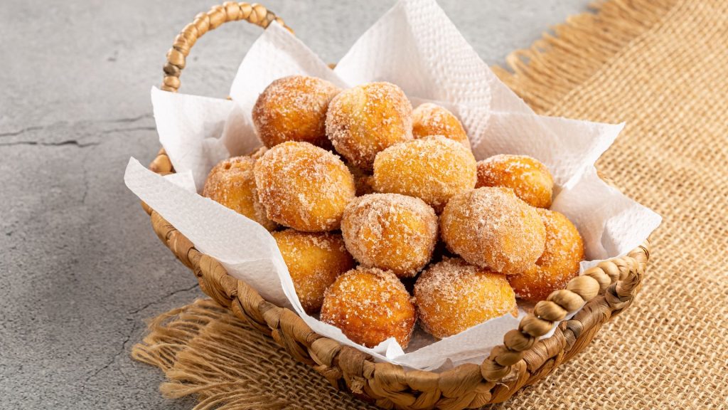 Receita de bolinho de chuva