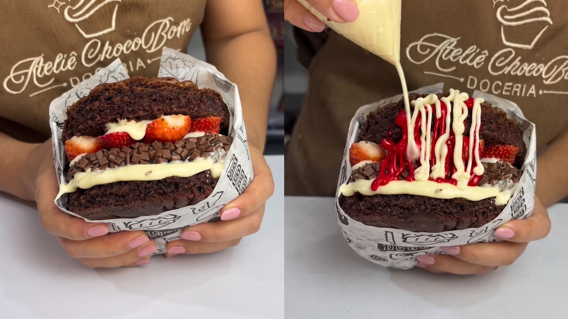 X-bolo Hambúrguer doce Receita
