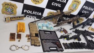 Arsenal Fuzis Viatura falsa Serra Polícia Civil