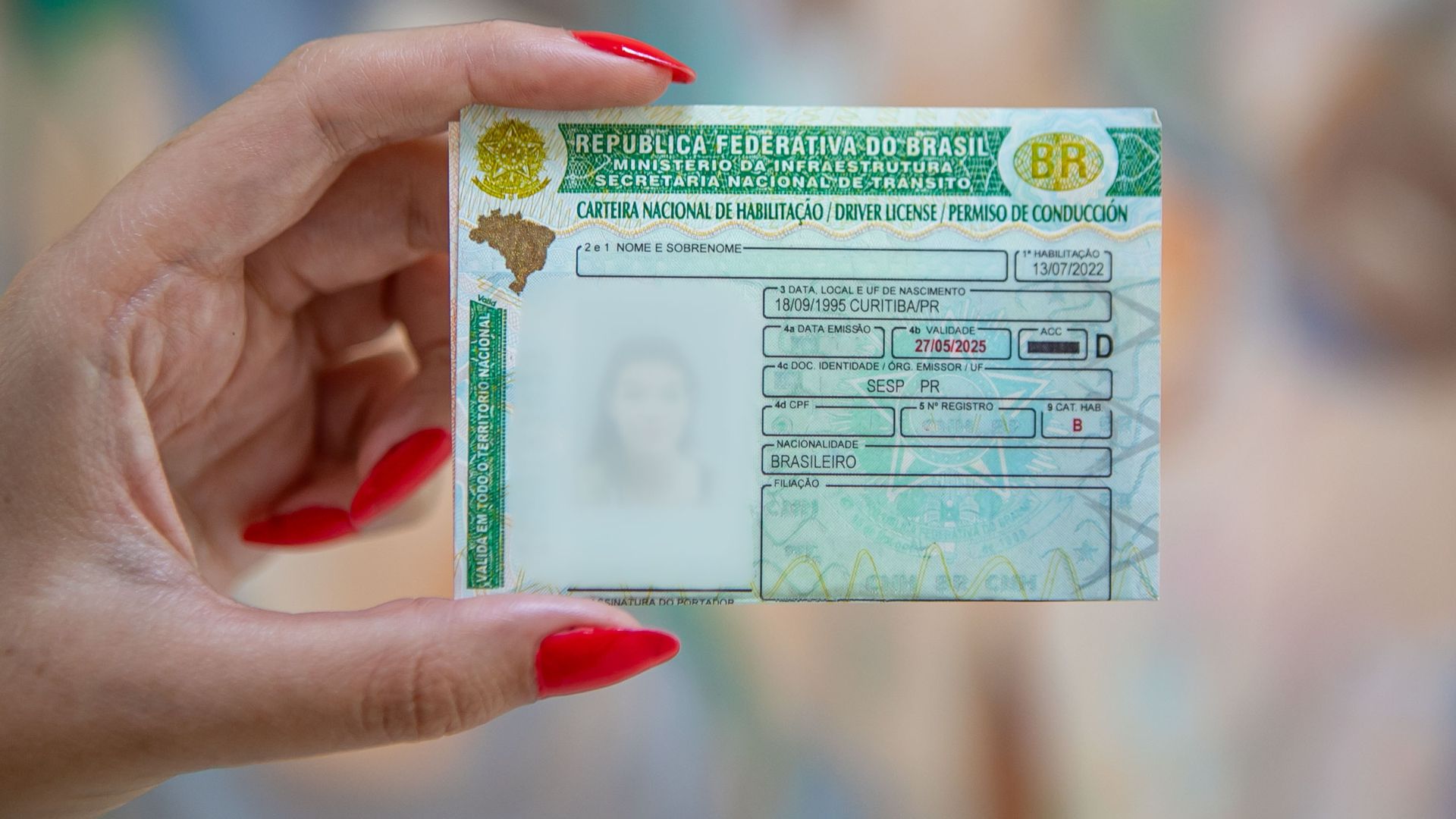 CNH vencida validade prorrogada Detran