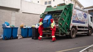 Coleta de lixo Greve dos garis