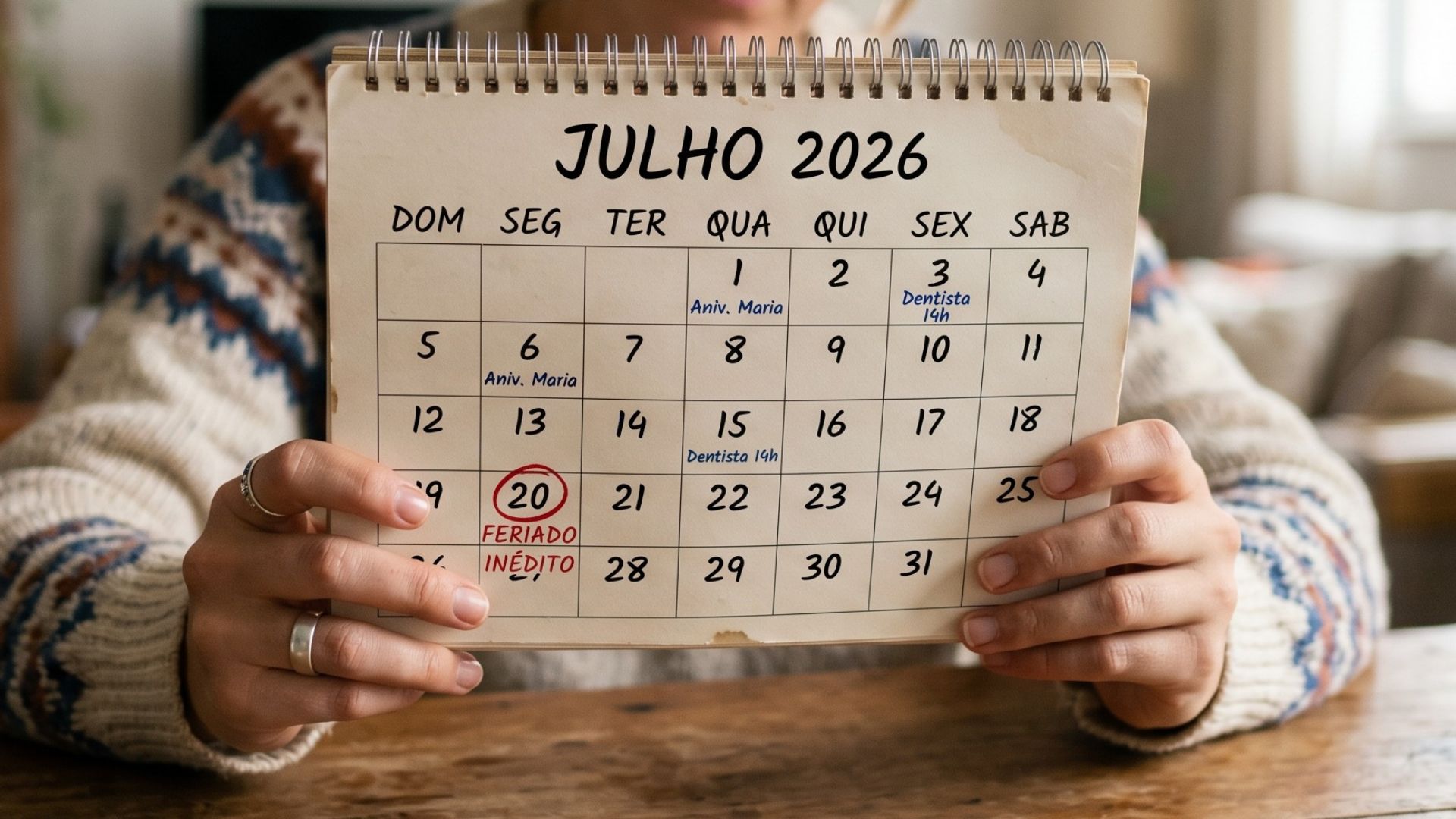 Feriado inédito prolongado
