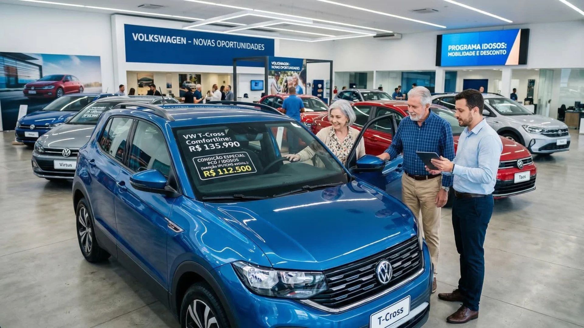 Isenção de imposto idosos carro novo