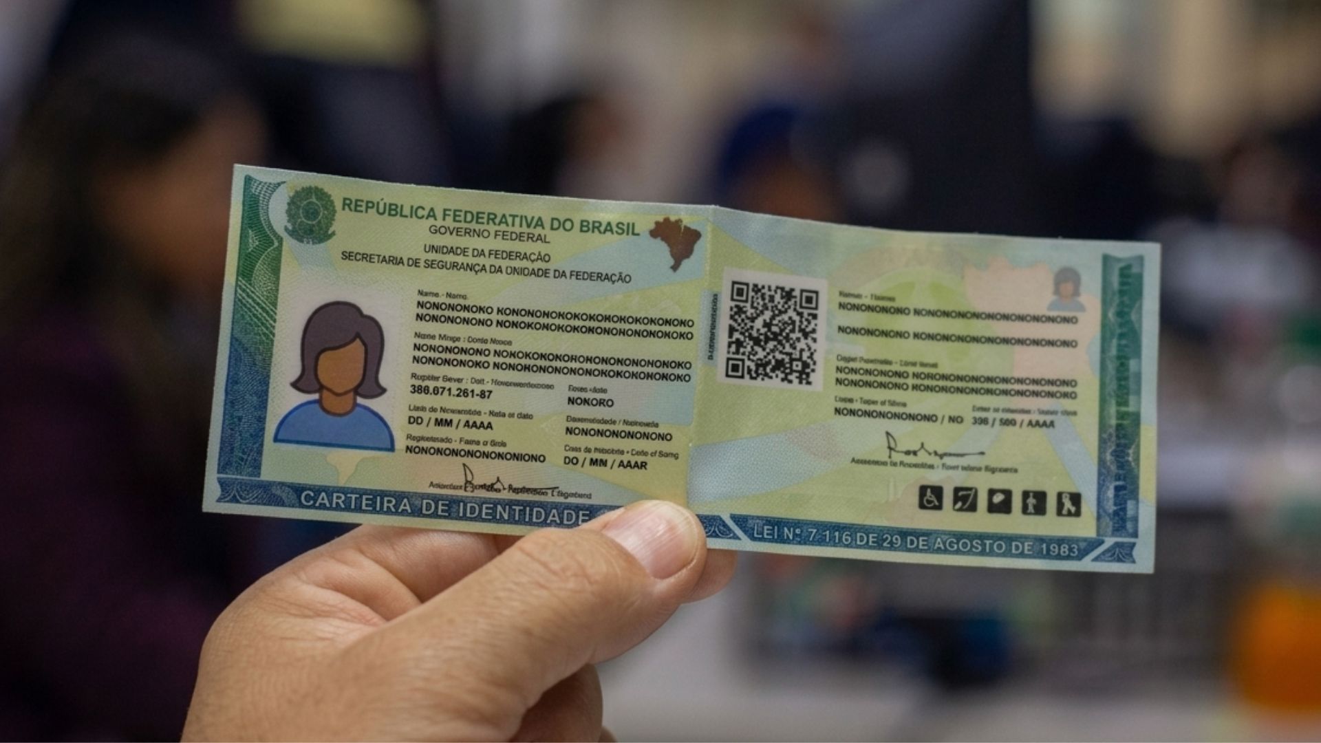 Nova carteira de identidade nacional WhatsApp