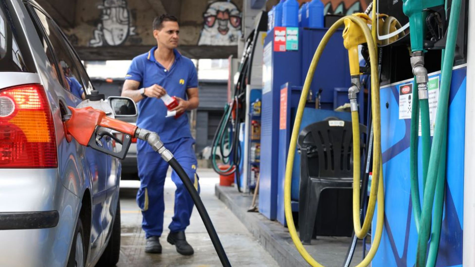 Postos de gasolina Falta de combustível