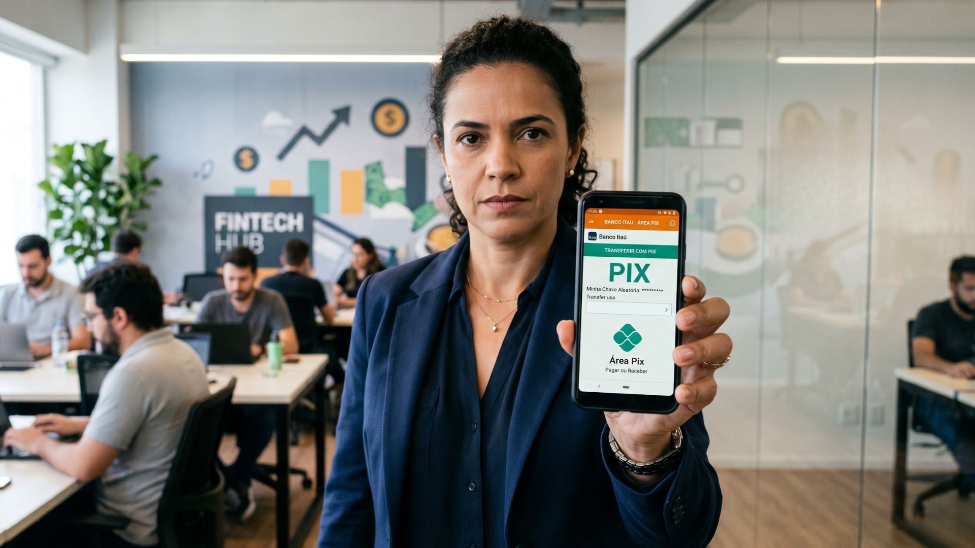 Professora que diz ser a criadora do Pix