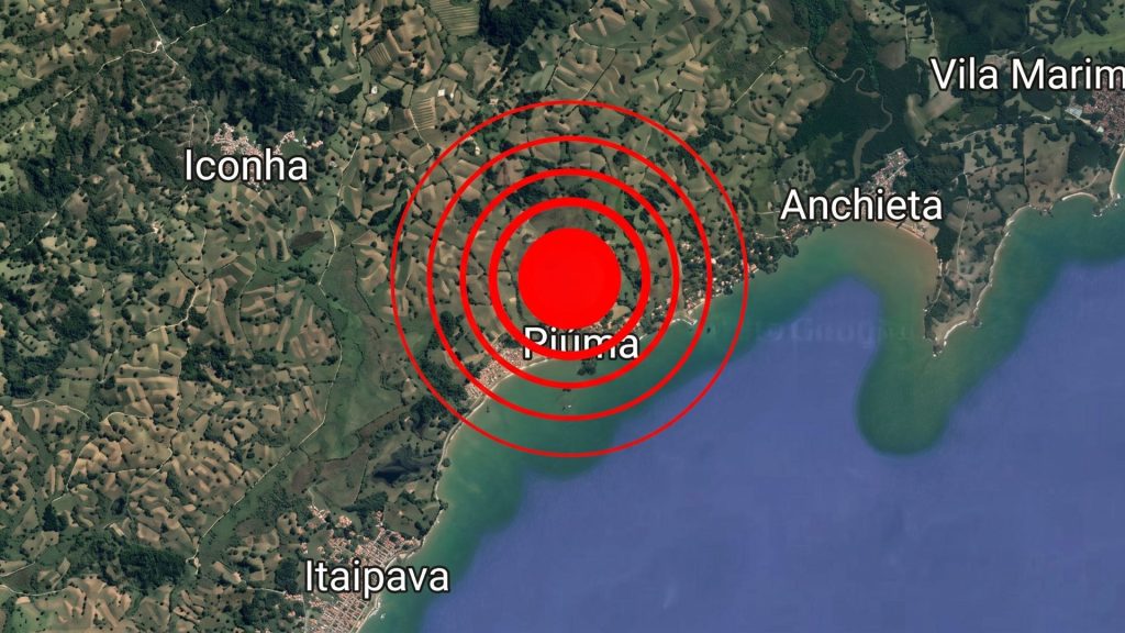 Terremoto em cidade do ES Tremor de terra