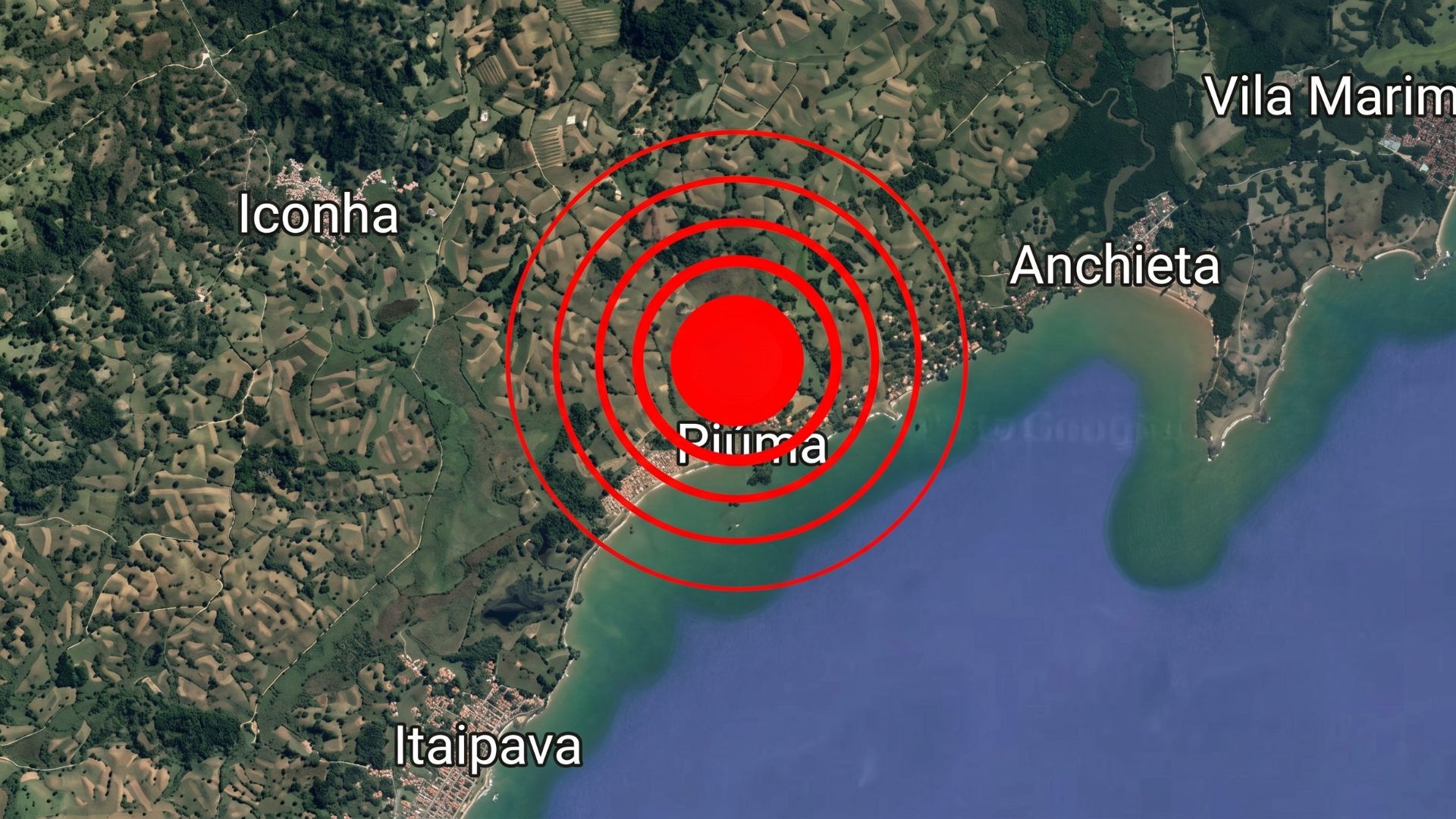 Terremoto em cidade do ES Tremor de terra