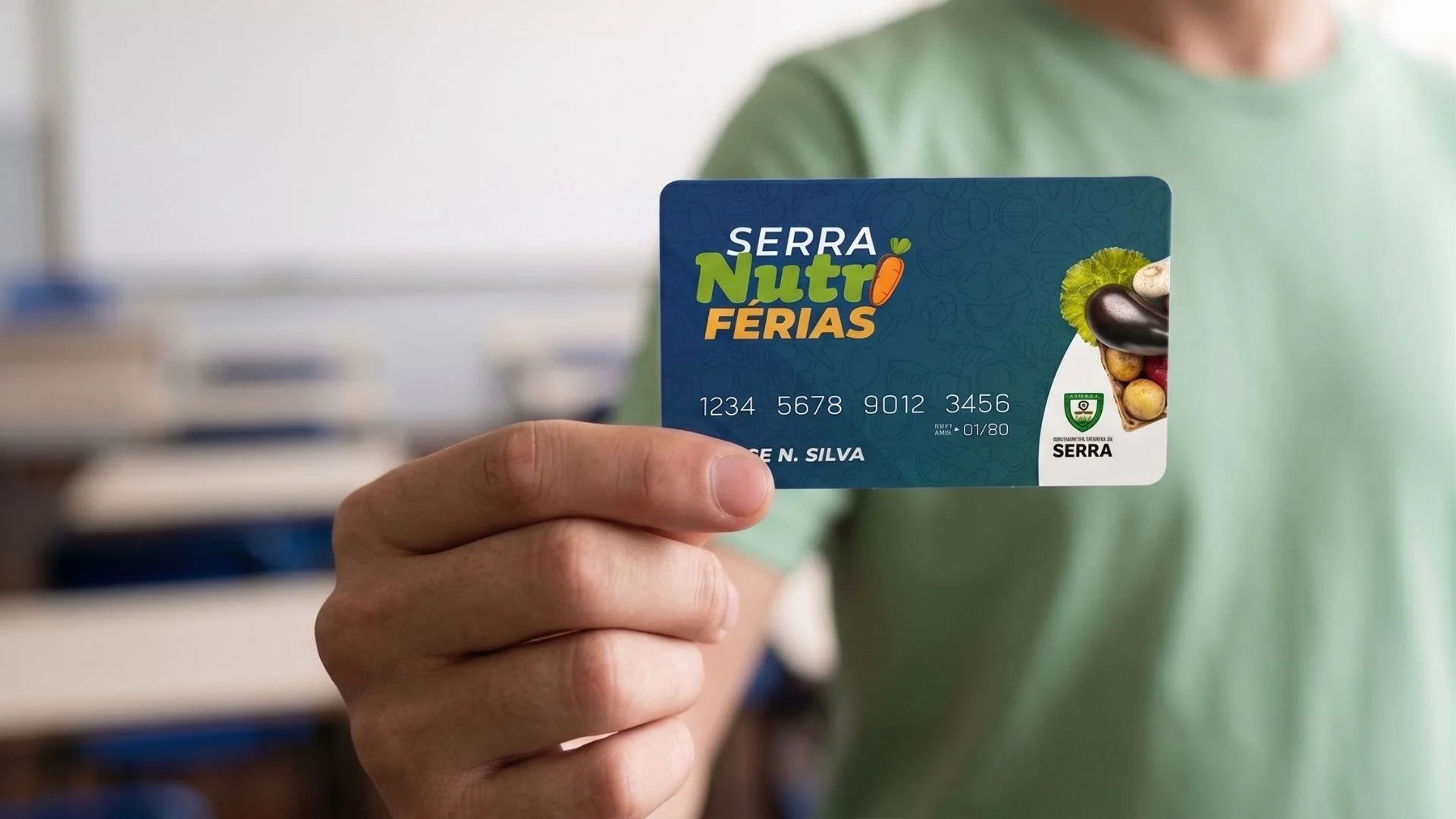 Cartão de alimentação Serra Nutri Férias