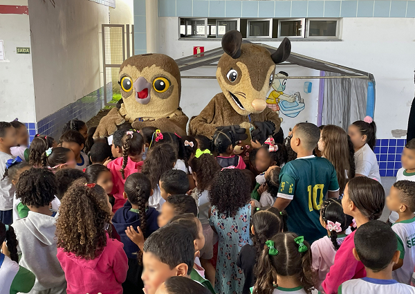 gambás projeto crianças