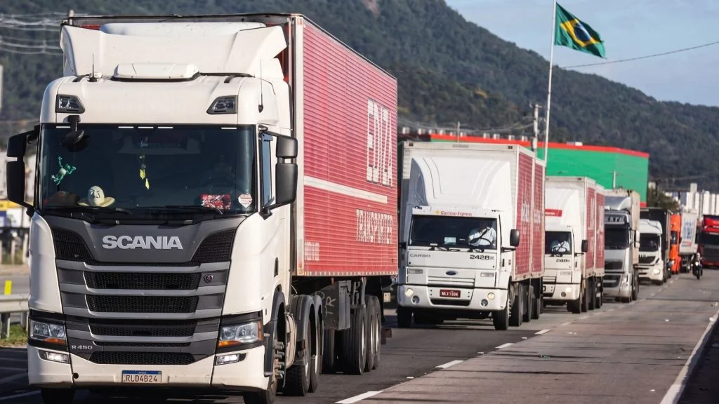 Greve dos caminhoneiros