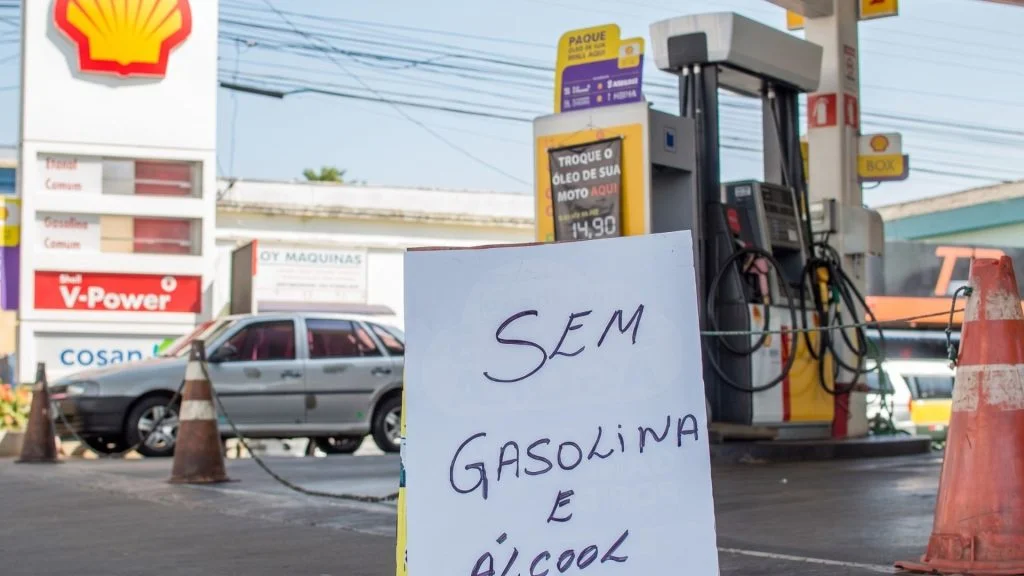 Greve postos de combustíveis gasolina