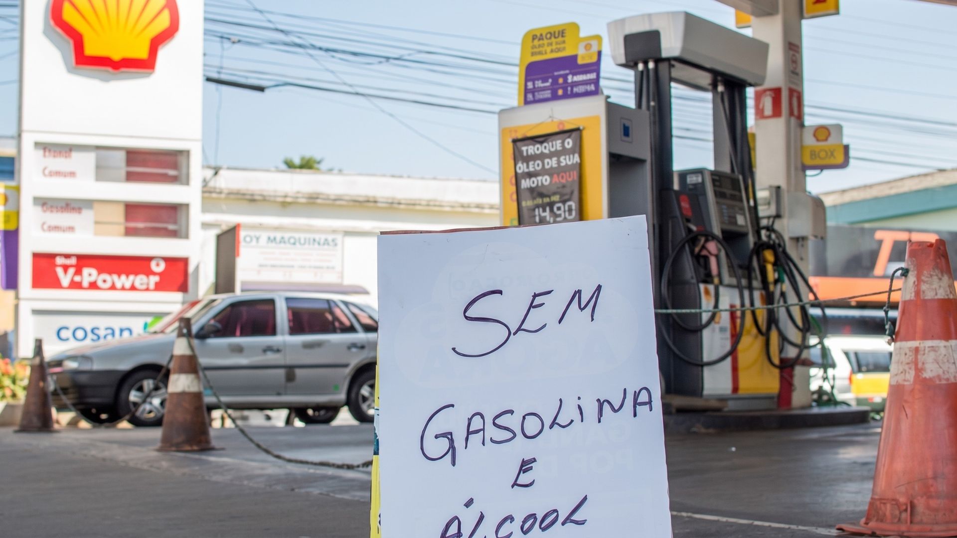 Greve postos de combustíveis gasolina