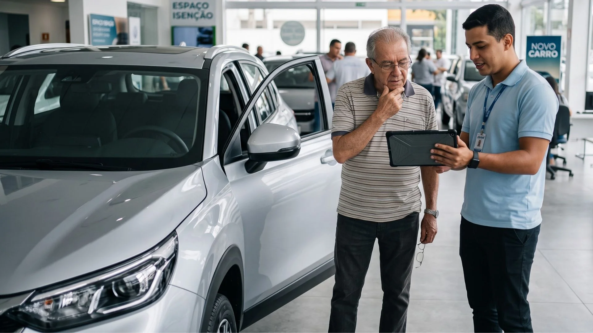 Isenção de imposto para idosos carro novo