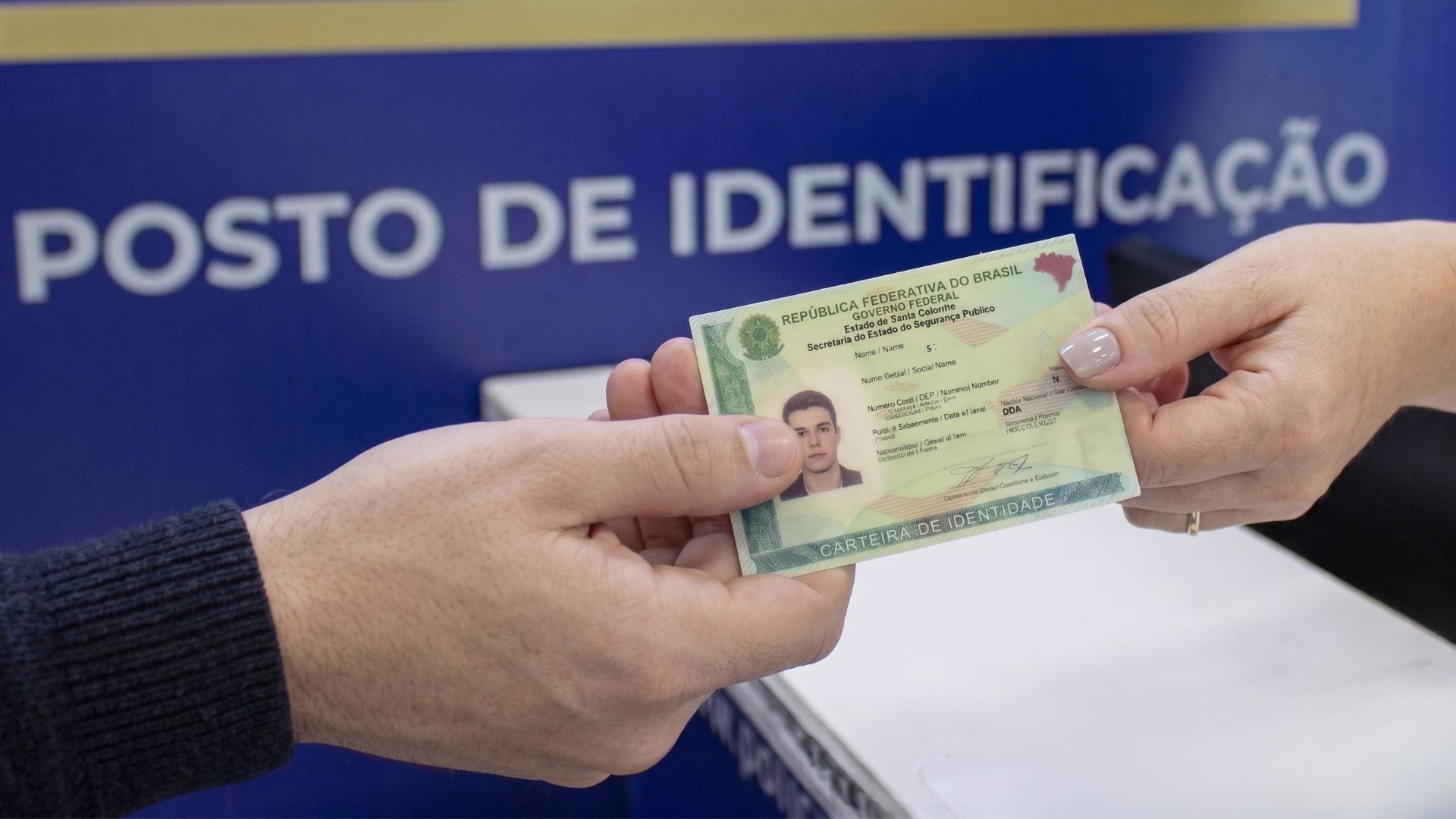 Mutirão RG nova carteira de identidade