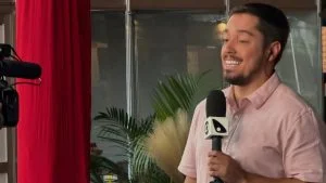 Repórter da Globo Caíque Verli TV Gazeta