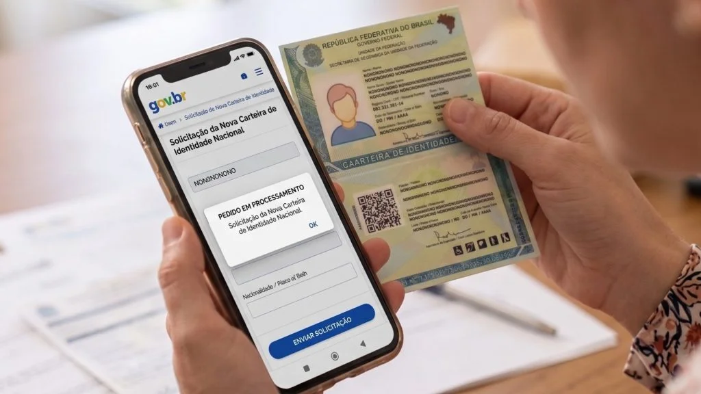 RG Nova carteira de identidade