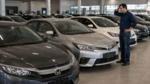 Carros acima de R$ 100 mil encalhados em loja de veículos