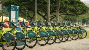 bicicletas compartilhadas gratuitas na Serra