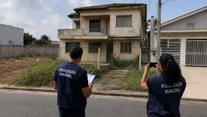 Casas e terrenos abandonados