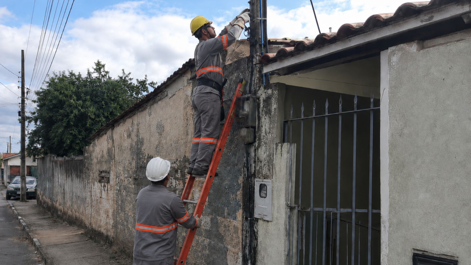 Corte de energia elétrica