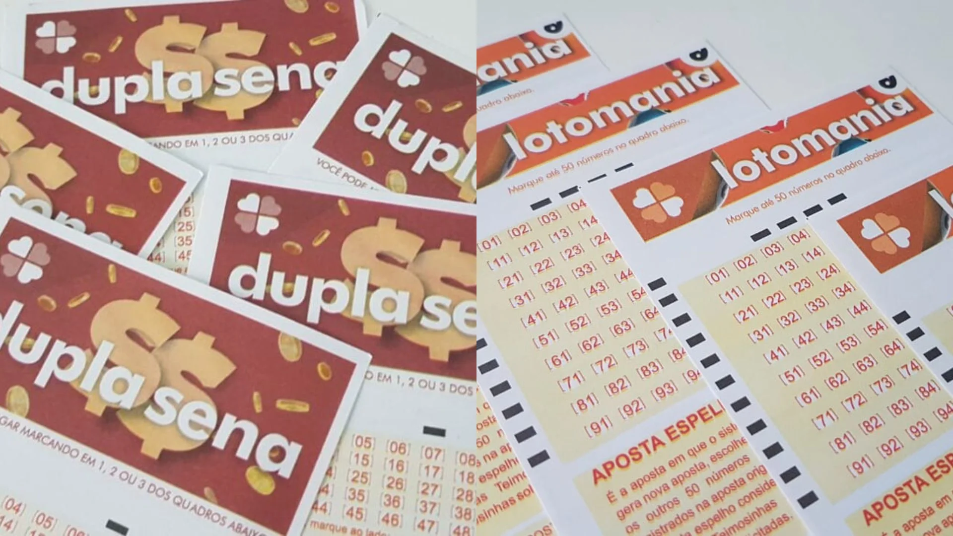 Lotomania 2964 e Dupla Sena 2997