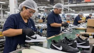 Fábrica da Nike e Adidas