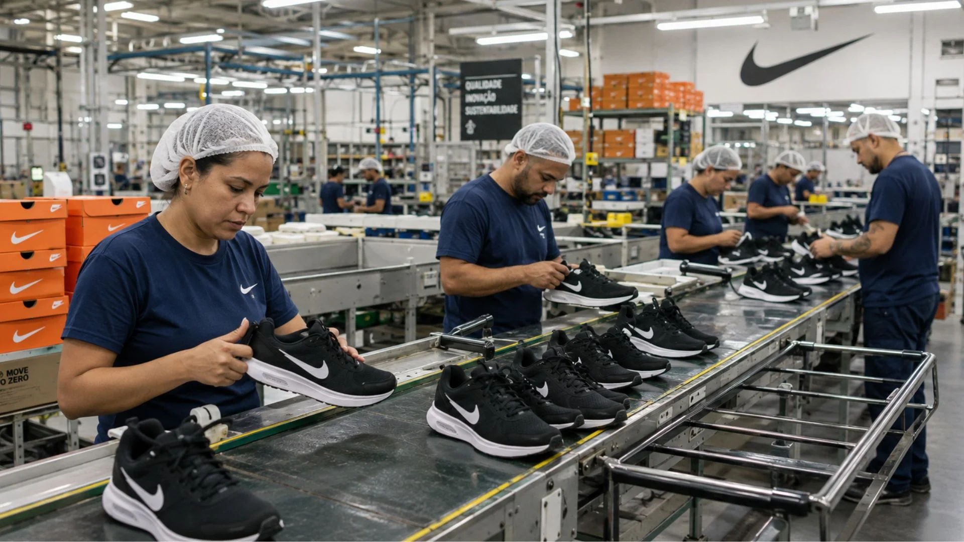 Fábrica da Nike e Adidas Calçados