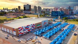Gigante dos supermercados rede lojas funcionários