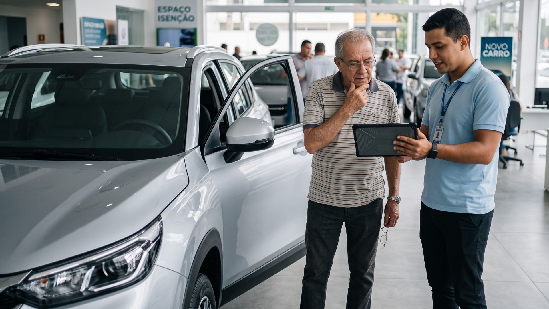 Isenção de imposto para idosos carro novo