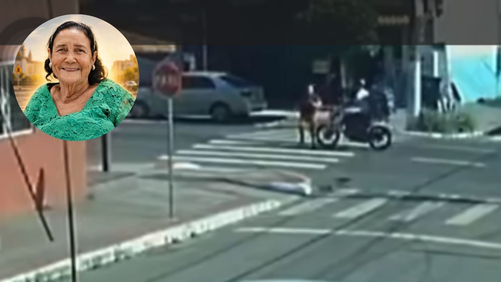 manifestação por trânsito seguro em Novo Horizonte