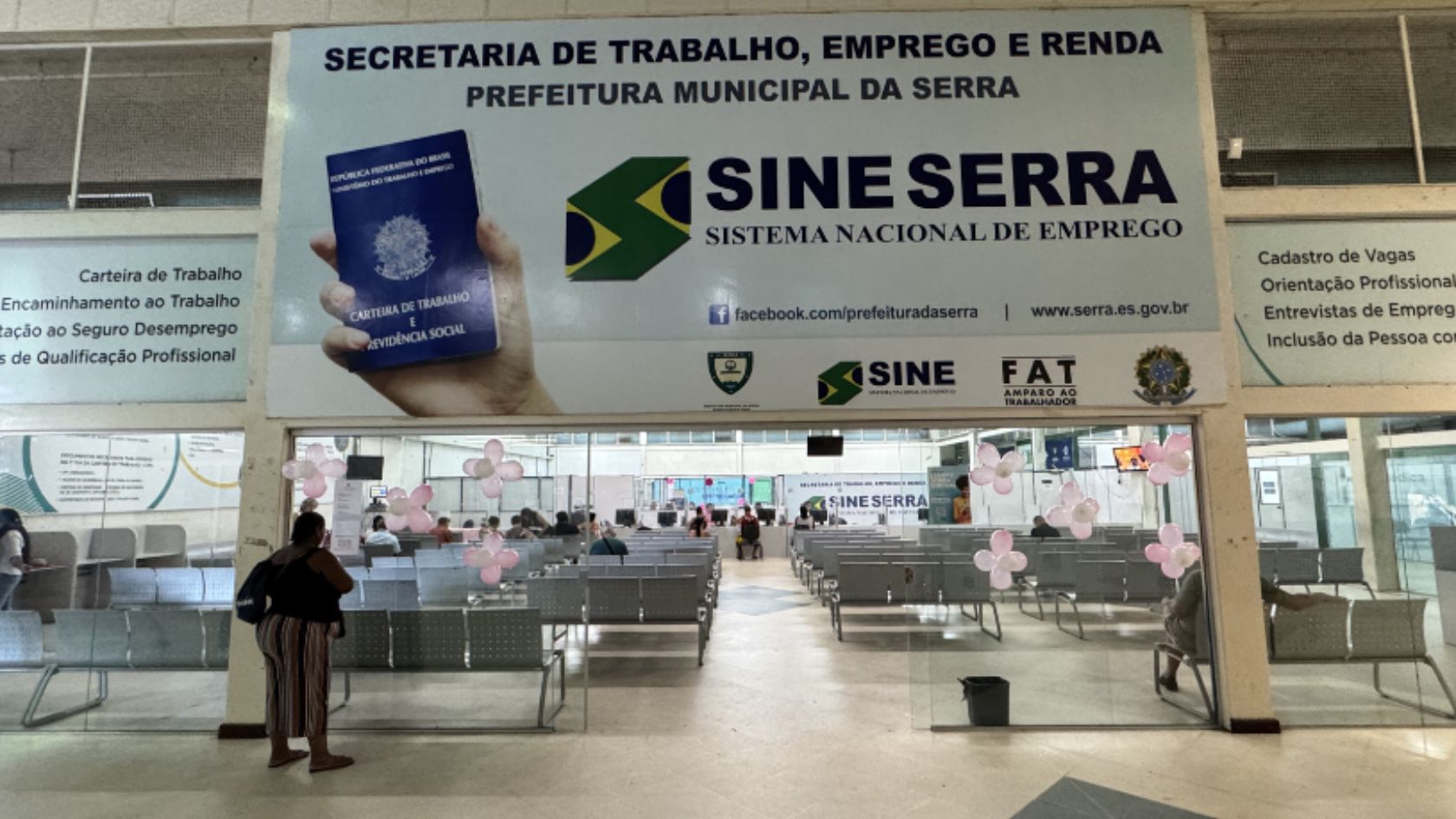 mutirão de emprego para mulheres na Serra