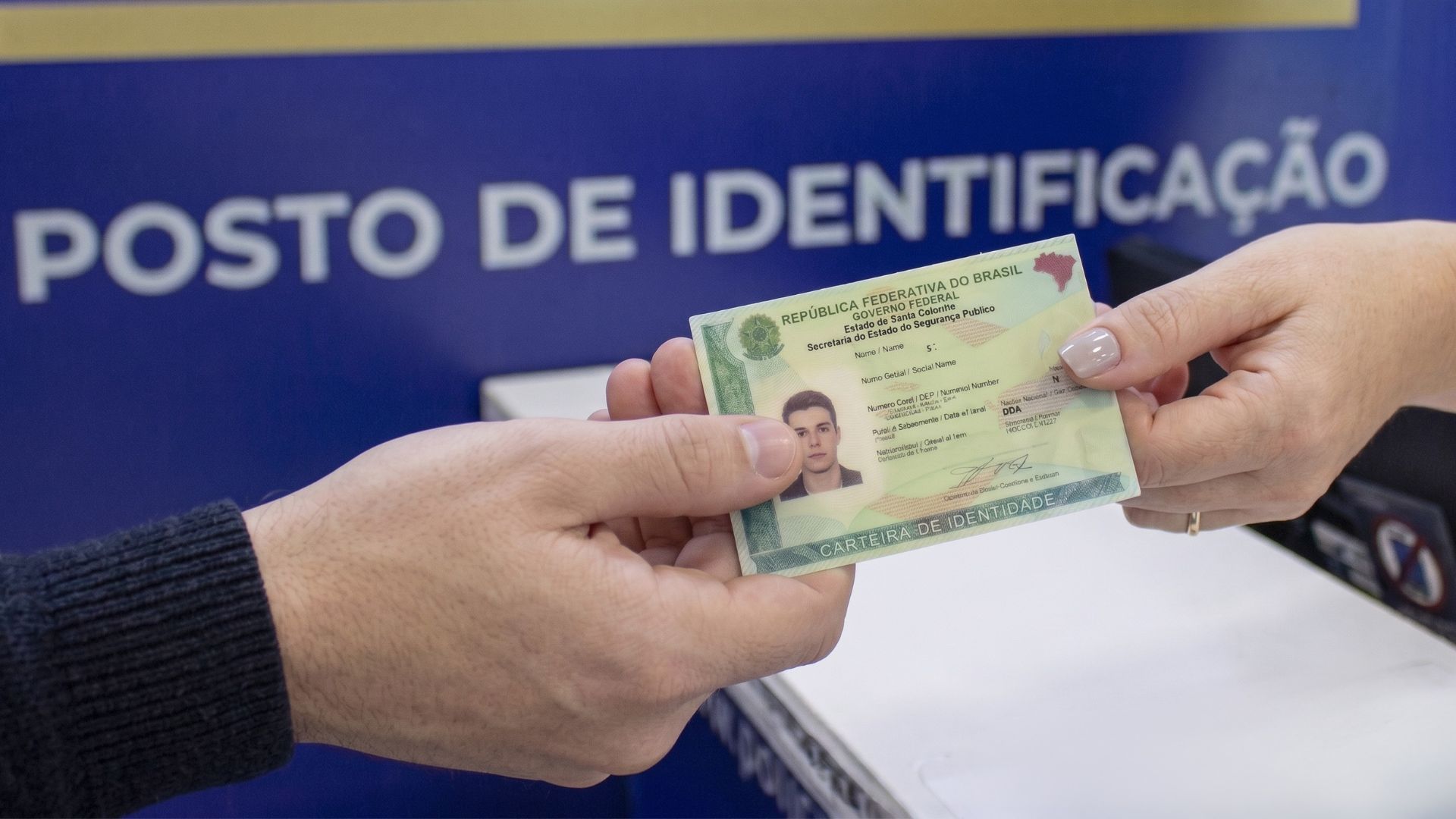 Mutirão Nova carteira de identidade