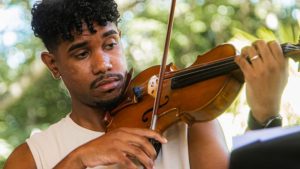 recital de violino em Vila Velha