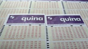 Dezenas sorteadas na Quina 7084