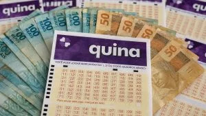 Sorteio da Quina concurso 7101