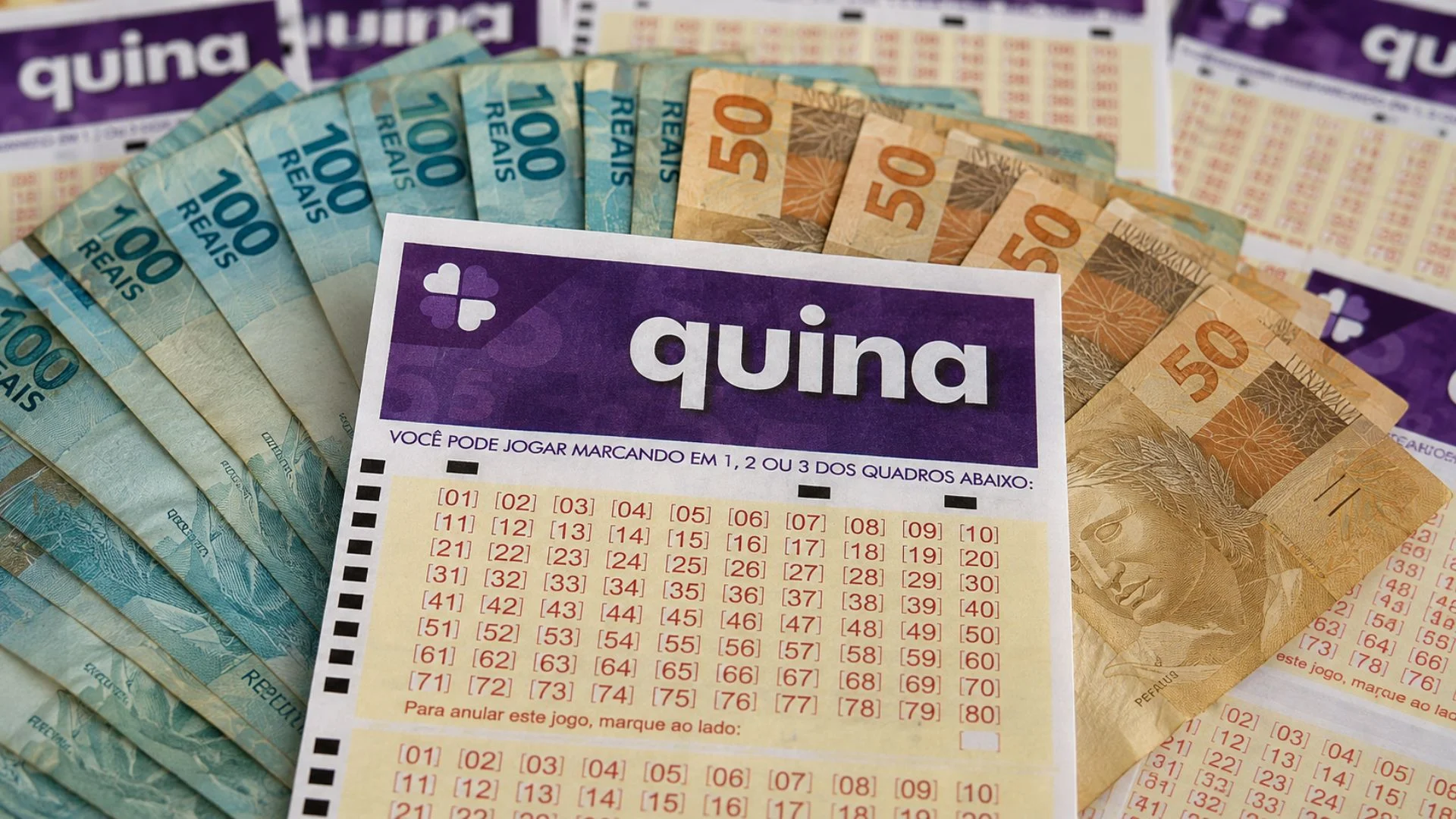 Sorteio da Quina concurso 7101